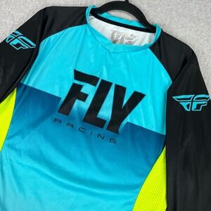 Fly Racing Jersey Motocross Shirt Men L WMN Dirt Bike motorcycle Track sports
